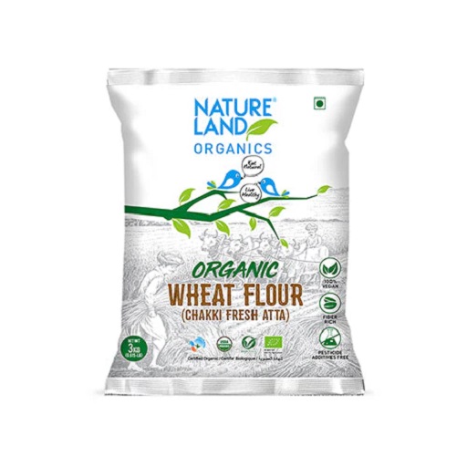 Organic Whole Wheat Flour 3 Kg